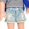 I'M A GIRLY Denim Shorts - Fits I'M A GIRLY 18" Fashion Doll -Playland Shop GUEST 010aa025 7bfe 4d9c 98b3 d4cd3eabba4d