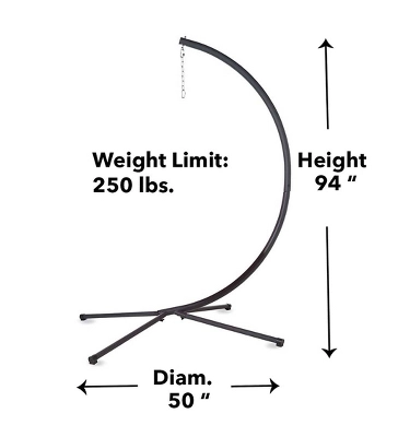 HearthSong Cozy Posy HugglePod HangOut Set With Nylon Hanging Tent, LED Flower Lights And Crescent Stand 5 HearthSong Cozy Posy HugglePod HangOut Set With Nylon Hanging Tent, LED Flower Lights And Crescent Stand - Image 3