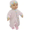 14" Sweet And Happy Baby - Pink With Stripes Pajamas -Playland Shop GUEST 0200c379 622d 402e b487 5432b3f57f37
