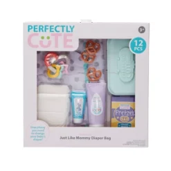 Perfectly Cute Just Like Mommy Diaper Bag 12pc Set