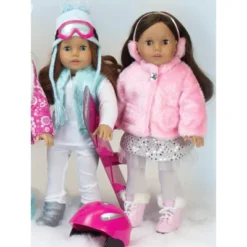 Sophia’s Pink Faux Fur Coat And Earmuff Headband Set For 18" Dolls 9 Sophia’s Pink Faux Fur Coat And Earmuff Headband Set For 18" Dolls -Playland Shop GUEST 0aff5134 7b06 4879 bd91 1a5563a49134