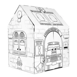 Easy Playhouse Police And Fire Station