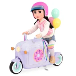 Glitter Girls Donut Delivery Scooter With Electronics 9 Glitter Girls Donut Delivery Scooter With Electronics -Playland Shop GUEST 0dd42eeb cbc0 4d1c 9b49 7190c599f48b