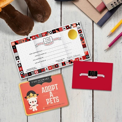 FAO Schwarz 15" Adopt A Wild Pal Endangered Red Panda Plush 4 FAO Schwarz 15" Adopt A Wild Pal Endangered Red Panda Plush - Image 2