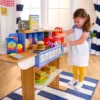KidKraft 2-in-1 Restaurant & Delivery Wooden Play Store -Playland Shop GUEST 154aacf6 6691 4b3d a1da 8081a27c99ec