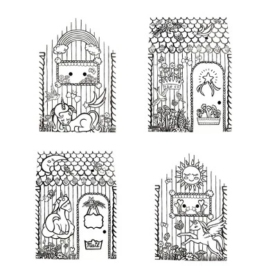 Bankers Box At Play Unicorn Cardboard Playhouse - Fellowes 5 Bankers Box At Play Unicorn Cardboard Playhouse - Fellowes - Image 3