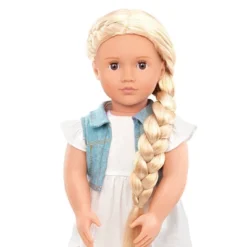 Our Generation Phoebe With Hair Clips & Styling Book 18" Hair Grow Doll -Playland Shop GUEST 16590b77 6c22 4a72 aed4 d14a1535da46