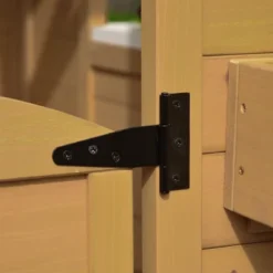 Outsunny Outdoor Playhouse For Kids Wooden Cottage With Working Doors Windows & Mailbox, Pretend Play House For Age 3-6 Years -Playland Shop GUEST 1662b4c4 8c09 47b8 8d1f 5bdbdba074a1