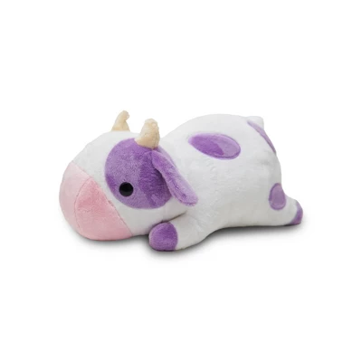 Avocatt 12" Fluffy Purple Cow Plush Stuffed Animal 3 Avocatt 12" Fluffy Purple Cow Plush Stuffed Animal