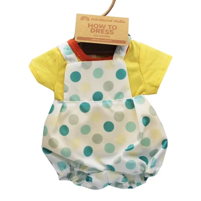 Miniland Educational Doll Clothes, Summer Outfit With Hat, 15" Dolls 3 Miniland Educational Doll Clothes, Summer Outfit With Hat, 15" Dolls