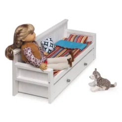 Sofa/Daybed With Trundle For 18" Dolls - White/Multi 13 Sofa/Daybed With Trundle For 18" Dolls - White/Multi -Playland Shop GUEST 1c0aff3f f016 473d a159 12bb628a69f4