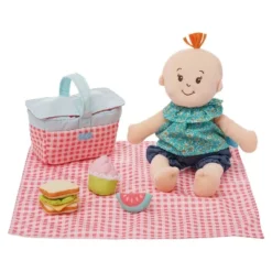 Manhattan Toy Stella Collection Picnic 5 Piece Baby Doll Picnic Playset For 12" And 15" Stella Dolls -Playland Shop GUEST 1c80946e 6a60 4765 860a 555c13bc852d