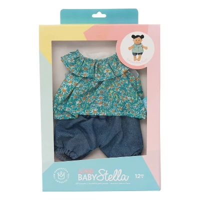 Manhattan Toy Wee Baby Stella Garden Play Baby Doll Clothes For 12" Dolls 4 Manhattan Toy Wee Baby Stella Garden Play Baby Doll Clothes For 12" Dolls - Image 2