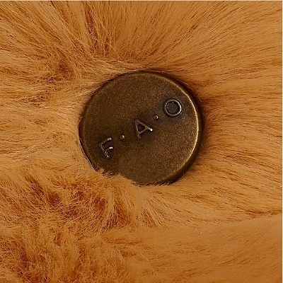 FAO Schwarz 15" Adopt A Wild Pal Lion Male Toy Plush 9 FAO Schwarz 15" Adopt A Wild Pal Lion Male Toy Plush - Image 7