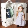 The Queen's Treasures 18 Inch Doll Furniture,Clothes Storage Trunk Case -Playland Shop GUEST 280b0006 9cf6 4ed1 8c51 7fe763059de8