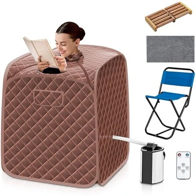 Costway Portable Steam Sauna 12 Costway Portable Steam Sauna - Image 10