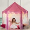 Large Playhouse Tent - Princess Castle Pink With Star Lights And Carry Bag - Play22USA -Playland Shop GUEST 2900470e dd03 477a ac7c 0c1023388867