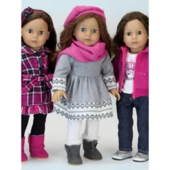 Sophia’s Doll Dress, Leggings, Hat, And Scarf Set For 18" Dolls 11 Sophia’s Doll Dress, Leggings, Hat, And Scarf Set For 18" Dolls -Playland Shop GUEST 297be618 4c5d 406d aa0e e74b4d74f371