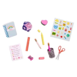 Our Generation Brilliant Bureau Home Desk Accessory Set For 18" Dolls -Playland Shop GUEST 2db23278 bbae 49c1 9462 f5cb25457ff7