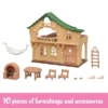 Calico Critters Lakeside Lodge Gift Set, Dollhouse Playset With Figure And Furniture -Playland Shop GUEST 3046f3ca 10b3 4378 a4ef 02f13d11be21