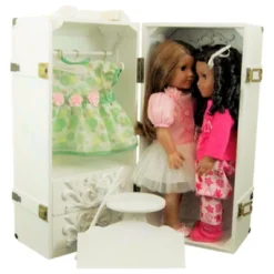 The Queen's Treasures 18 Inch Doll Furniture,Clothes Storage Trunk Case 13 The Queen's Treasures 18 Inch Doll Furniture,Clothes Storage Trunk Case -Playland Shop GUEST 306dd10c bd4c 471d 80a1 0cd08ae2cff2