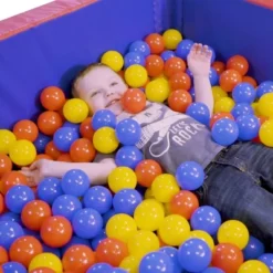 Children's Factory Ball Pit Balls, 2-3/4 Inches, Assorted Colors, Case Of 500