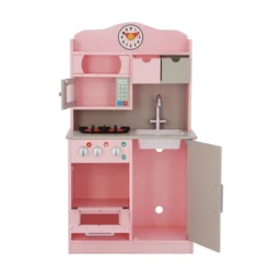 Teamson Kids Little Chef Florence Classic Play Kitchen Pink / Grey TD-11708P -Playland Shop GUEST 30d05b8a ef85 4302 a61e 8a744169917f