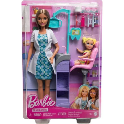 Barbie Careers Dentist Doll With Brown Hair And Playset With Accessories 7 Barbie Careers Dentist Doll With Brown Hair And Playset With Accessories - Image 5