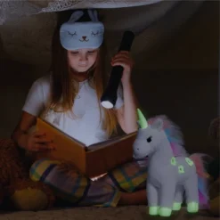 FAO Schwarz 13" White Unicorn Glow In The Dark Toy Plush -Playland Shop GUEST 31725884 4f50 4d69 80af 994473fb3de4