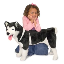 Melissa & Doug Giant Siberian Husky - Lifelike Stuffed Animal Dog (over 2 Feet Tall) -Playland Shop GUEST 31998b55 2218 4755 98c5 2f72927b8015