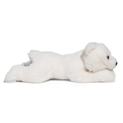 FAO Schwarz Lying Polar Bear 15" Stuffed Animal -Playland Shop GUEST 328358ec 921f 4a89 8432 5552d01c7c0a