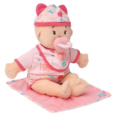 Manhattan Toy Baby Stella Welcome Baby 6 Piece Bringing Home Baby Doll Set With Hat, Bib, Onesie, Cardigan, Magnetic Pacifier And Blanket 6 Manhattan Toy Baby Stella Welcome Baby 6 Piece Bringing Home Baby Doll Set With Hat, Bib, Onesie, Cardigan, Magnetic Pacifier And Blanket - Image 4