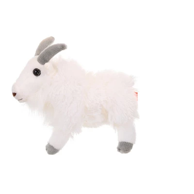 Wild Republic Cuddlekins Mini Mountain Goat Stuffed Animal, 8 Inches 4 Wild Republic Cuddlekins Mini Mountain Goat Stuffed Animal, 8 Inches - Image 2