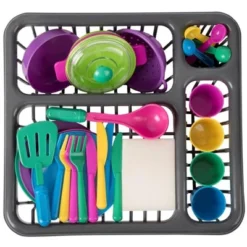 Big Mo's Toys Pretend Play Dishes Playset - 28 Piece