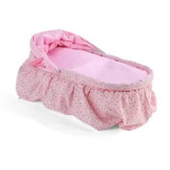 Badger Basket Folding Doll Cradle With Rosebud Fabric -Playland Shop GUEST 38c3bdb1 2f40 4694 9f55 9528a619ee45