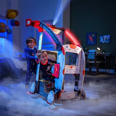 KidKraft Ultimate Spaceship Wooden Pretend Play Set With Lights Sounds And Space Projector 10 KidKraft Ultimate Spaceship Wooden Pretend Play Set With Lights Sounds And Space Projector - Image 8