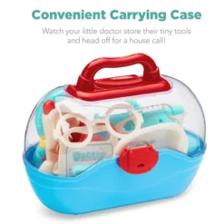 Best Choice Products Pretend Play Doctor Kit, Boys & Girls Doctor Outfit W/ 18 Accessories, Coat, Hat, Carrying Case -Playland Shop GUEST 3aaf69db 61c8 4fb1 aa01 01008535858d