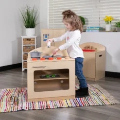 Emma And Oliver Children's Wooden Kitchen Stove With Turnable Knobs For Commercial Or Home Use 23 Emma And Oliver Children's Wooden Kitchen Stove With Turnable Knobs For Commercial Or Home Use -Playland Shop GUEST 40a1dbd0 a713 44c6 9aed f9e1d3c4193f