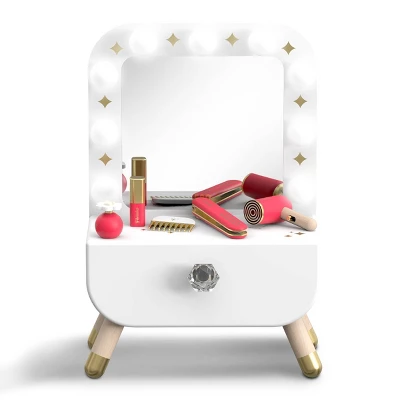 FAO Schwarz Make-Believe Magic Vanity Mirror Makeup Set 4 FAO Schwarz Make-Believe Magic Vanity Mirror Makeup Set - Image 2