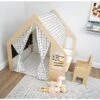 Avenlur Flair - Wooden 5 In 1 Indoor Playhouse Play Tent With Desk Table 2 Avenlur Flair - Wooden 5 In 1 Indoor Playhouse Play Tent With Desk Table -Playland Shop GUEST 43d88ad4 67a0 44ef bad0 eefdd9a9e5a5