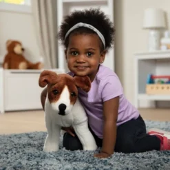 Melissa & Doug Giant Jack Russell Terrier - Lifelike Stuffed Animal Dog (over 12 Inches Tall) -Playland Shop GUEST 44933f1a 7d5d 4e98 bdf1 4915de80630c