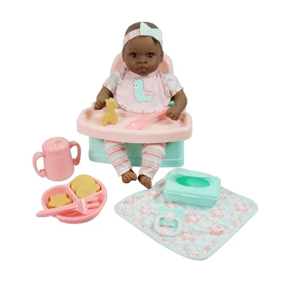 Madame Alexander Small Wonder 14" Baby Doll Feeding Set - Brown Eyes 3 Madame Alexander Small Wonder 14" Baby Doll Feeding Set - Brown Eyes