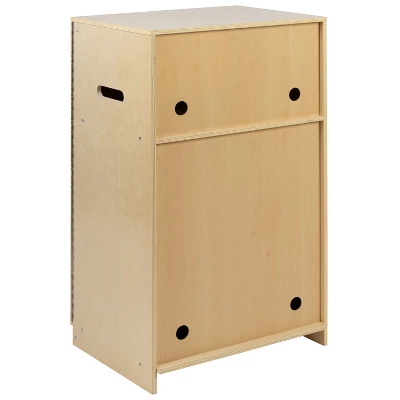 Emma And Oliver Children's Wood Refrigerator For Commercial Or Home Use - Kid Friendly Design 14 Emma And Oliver Children's Wood Refrigerator For Commercial Or Home Use - Kid Friendly Design - Image 12