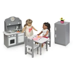 Kitchen Furniture Set For 18" Dolls - Gray/White 10 Kitchen Furniture Set For 18" Dolls - Gray/White -Playland Shop GUEST 460b0d63 197c 4a63 ae02 3105f64e8d5e