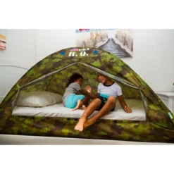 Pacific Play Tents Kids H.Q. Bed Tent - Twin Size -Playland Shop GUEST 494db123 9643 436e 8746 18cacbde355c