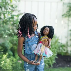 Ikuzi Dolls Multi Colored Dress Doll With Black Hair 18" Fashion Doll -Playland Shop GUEST 4b88b1ef d03a 4b30 9ecd 85427e42e9dd