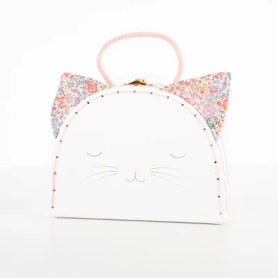 Meri-Meri Meri Meri Floral Kitty Mini Suitcase Doll (Pack Of 1) 5 Meri-Meri Meri Meri Floral Kitty Mini Suitcase Doll (Pack Of 1) - Image 3