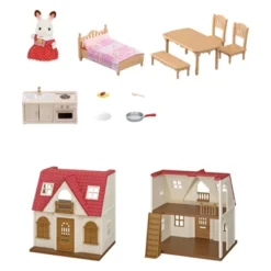 Calico Critters Red Roof Cozy Cottage -Playland Shop GUEST 4c03b577 e1f2 4215 8d2d f614b45c3124