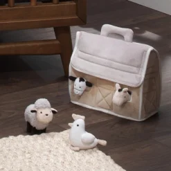 Lambs & Ivy Baby Farm Plush Barn With 4 Stuffed Animals Toy - Taupe/Gray/White 10 Lambs & Ivy Baby Farm Plush Barn With 4 Stuffed Animals Toy - Taupe/Gray/White -Playland Shop GUEST 55762494 856b 4ee5 812d b7107d525a33