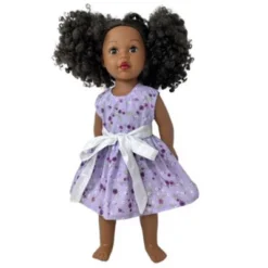 Doll Clothes Superstore Size 4 Matching Girl And Doll Long Purple Flower Dresses -Playland Shop GUEST 55e0de50 6c5a 4a2c af47 146bd2e77ac8